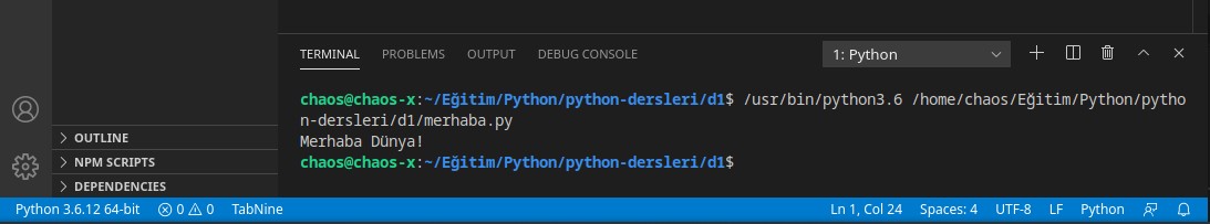 2- İlk Python Uygulaması 5