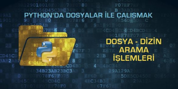 python dosya arama
