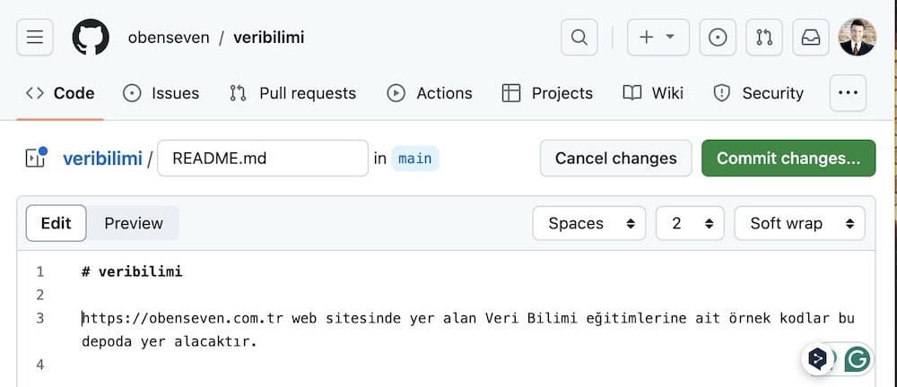 Git ve Github ile Çalışmak 42