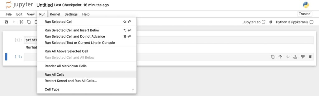 Jupyter Notebook ile Çalışmak 9 Jupyter Notebook ile Çalışmak 8