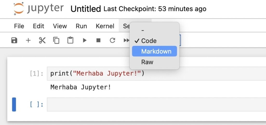 Jupyter Notebook ile Çalışmak 18 Jupyter Notebook ile Çalışmak 17