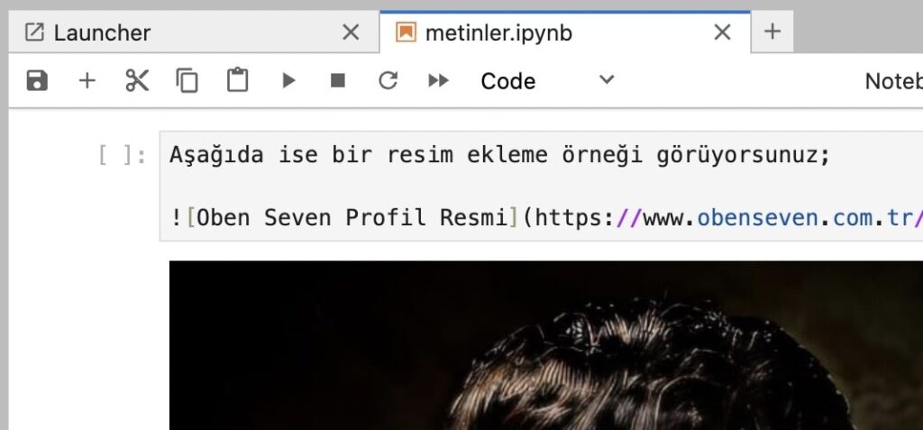 Jupyter Notebook ile Çalışmak 24 Jupyter Notebook ile Çalışmak 23